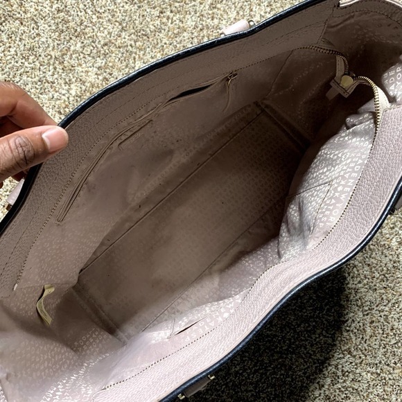 Kate Spade Leather Tan Beige Double Strap Chester Street Allyn Satchel Handbag - Picture 3 of 14